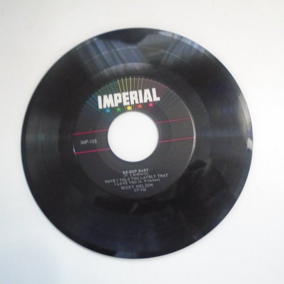45 RPM Record Ricky IMP-153 - Picture 3 of 4